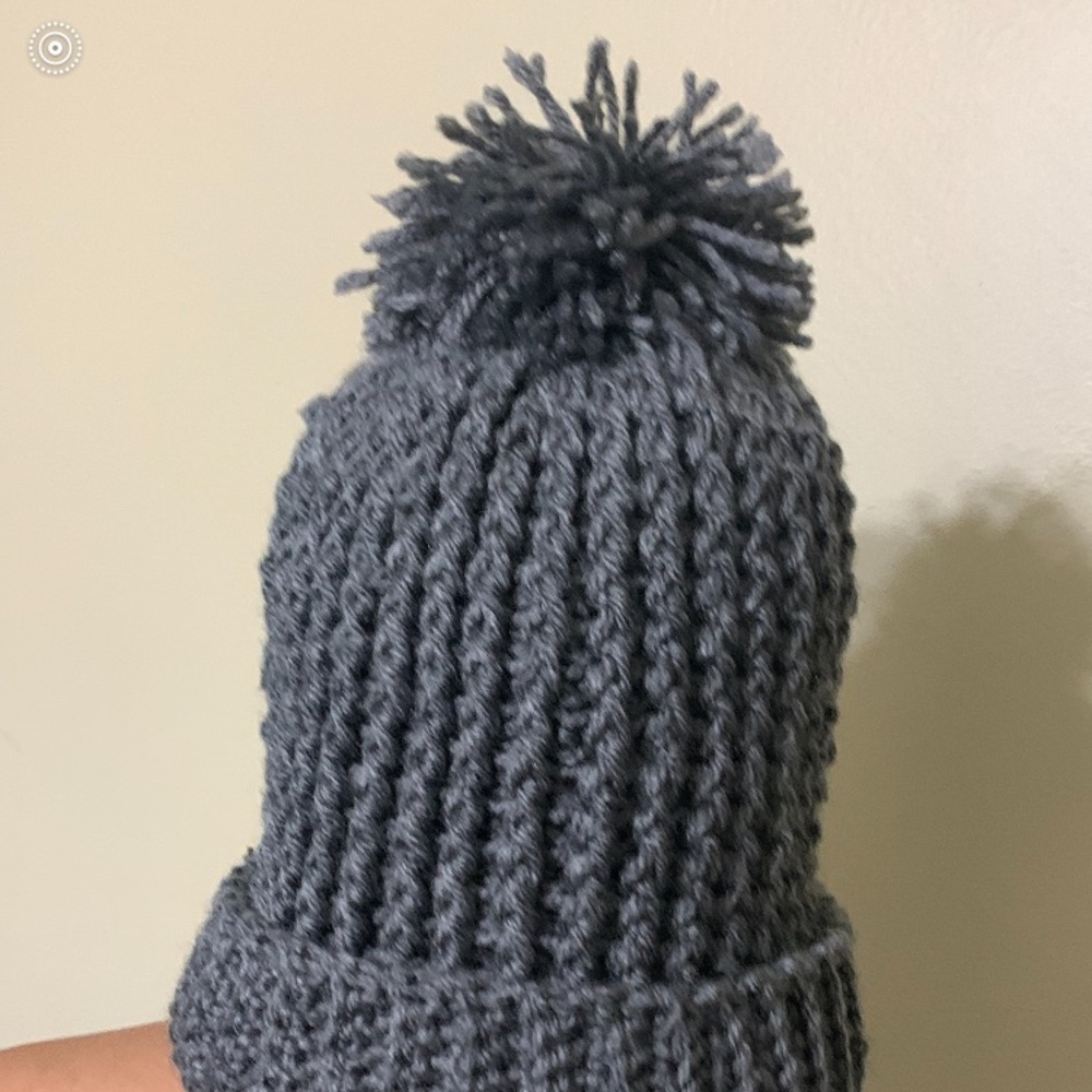 Hand knitted hat